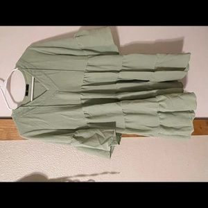 Beautiful green colored dress